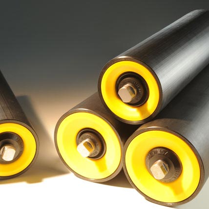 What are heavy duty conveyor rollers
